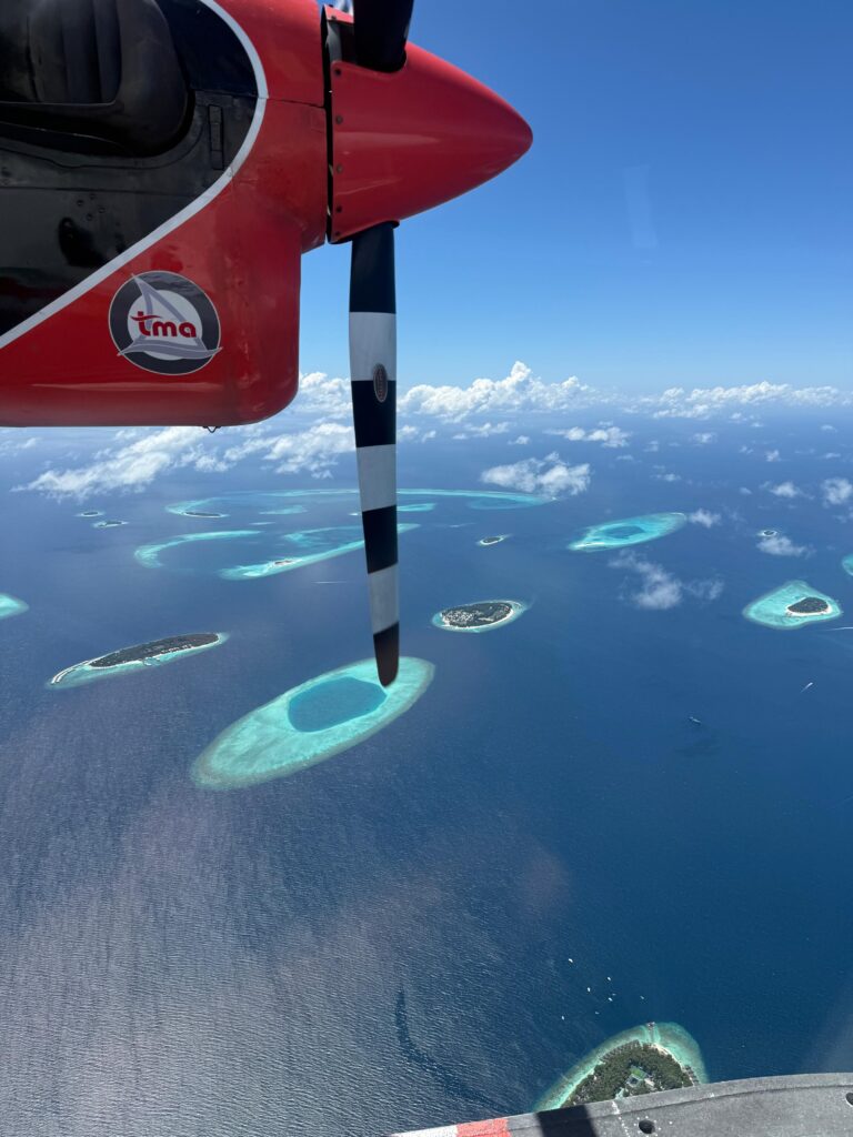 Seaplane View maldives