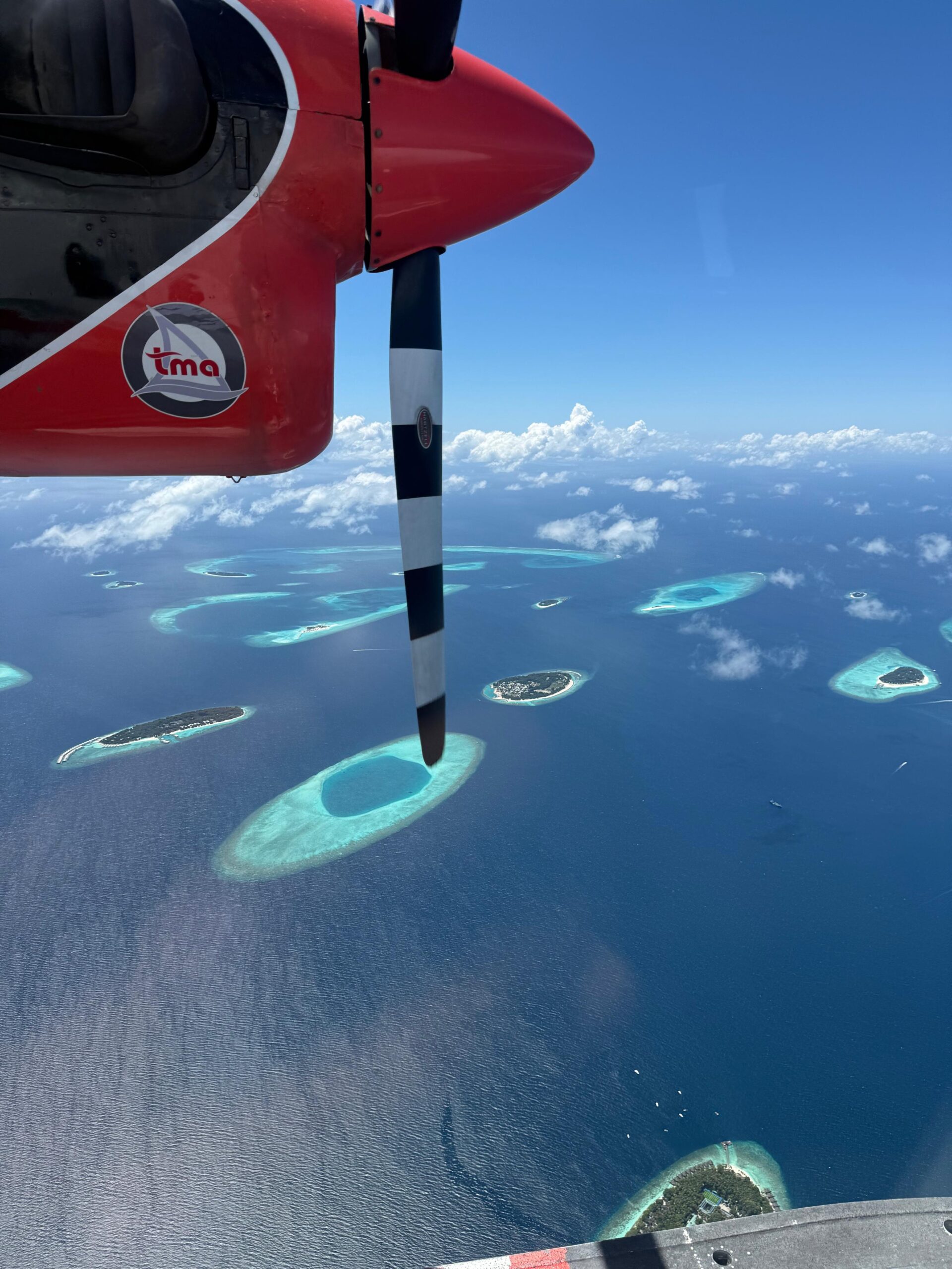 Seaplane View maldives